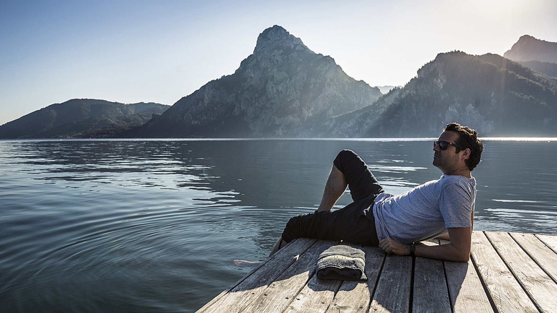 Foto: Oberösterreich Tourismus GmbH/Susanne Einzenberger: Sommer im Salzkammergut Sommer am See im Salzkammergut
