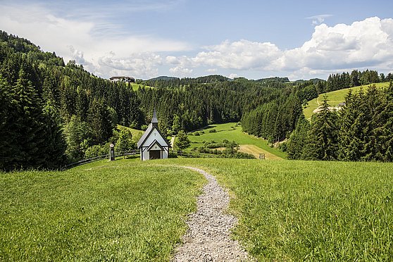 Foto Oberösterreich Tourismus GmbH/Susanne Einzenberger: Eine Kapelle am Johannesweg