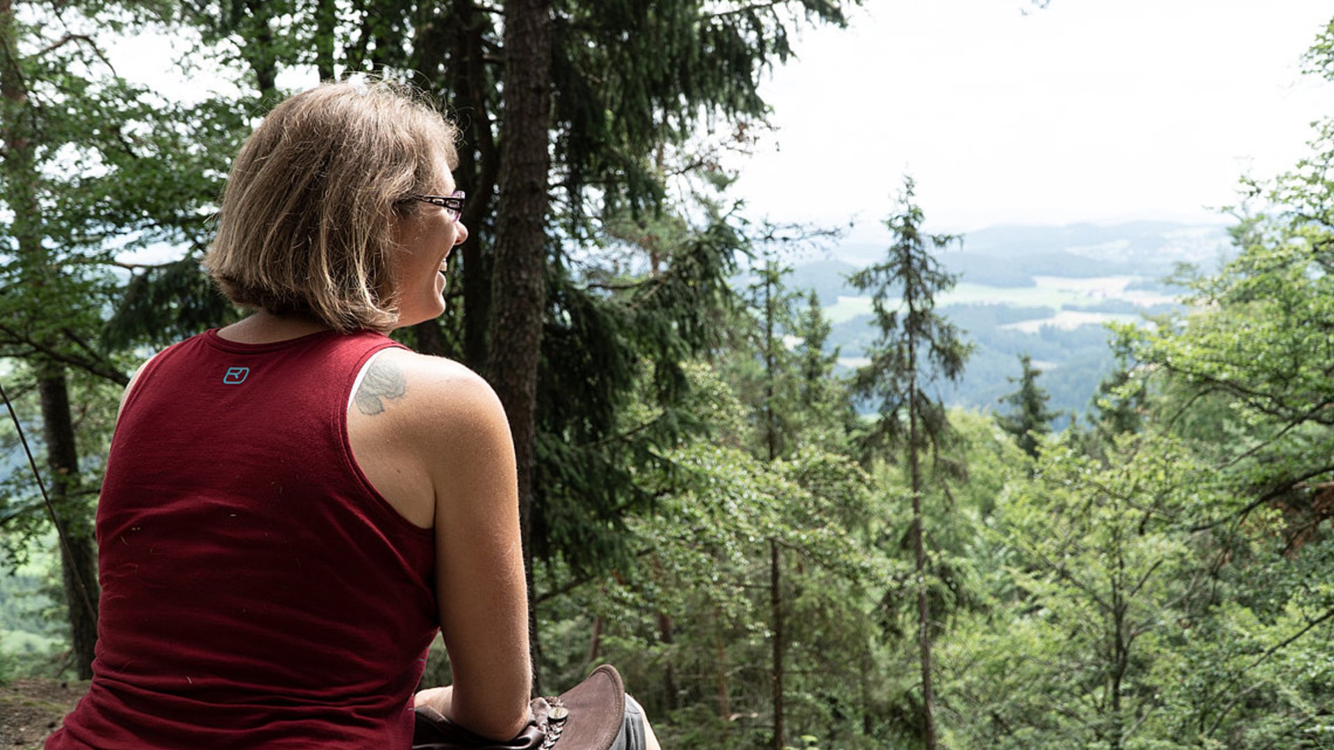 Foto: Oberösterreich Tourismus GmbH/Peter Zeitlhofer: Waldluftbaden im Mühlviertel Waldluftbaden im Mühlviertel