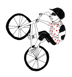 Mountainbiker Illustration